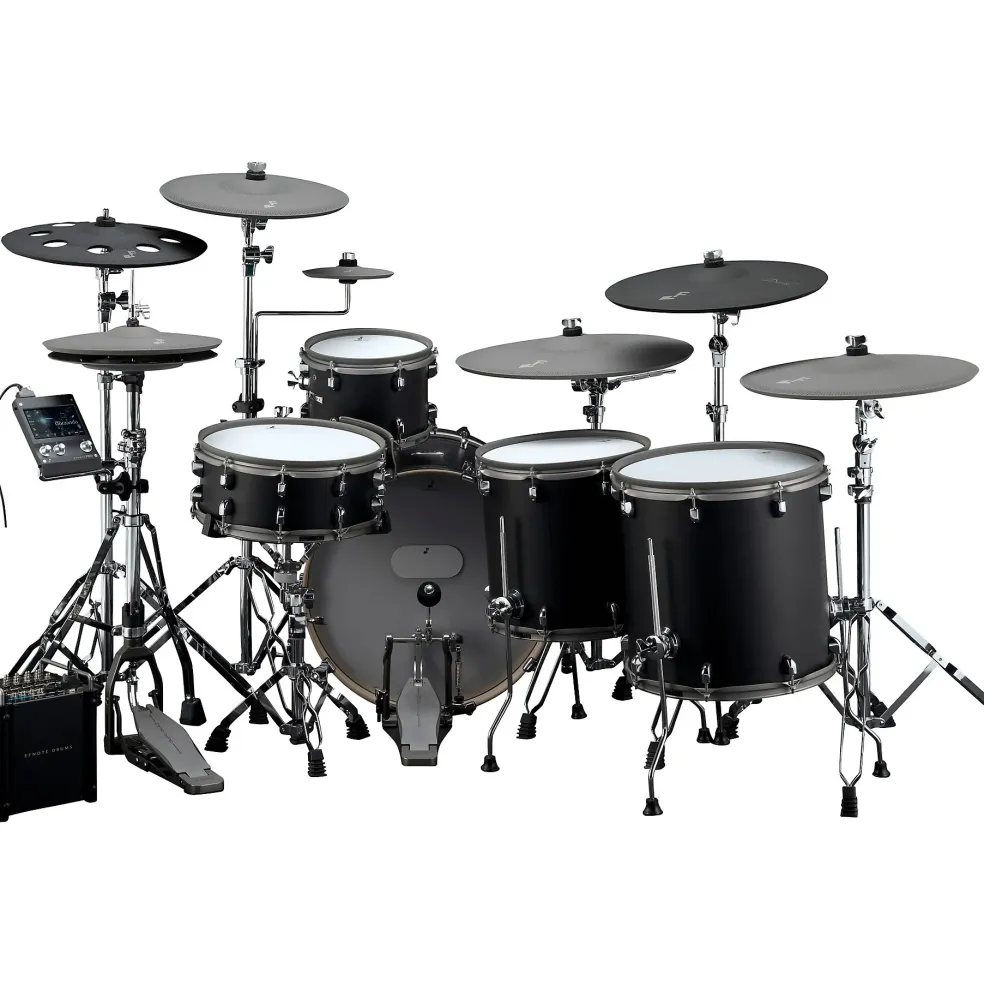 EFNOTE PRO 703X Special Electronic Drum Kit Black Oak Wrap