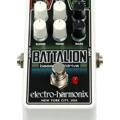 Electro-Harmonix Nano Battalion Bass Preamp & Overdrive Effects Pedal