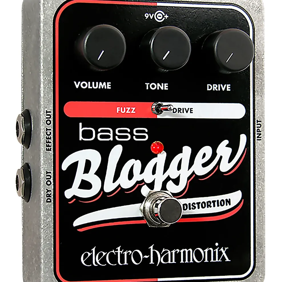 Electro-Harmonix XO Bass Blogger Distortion Effects Pedal
