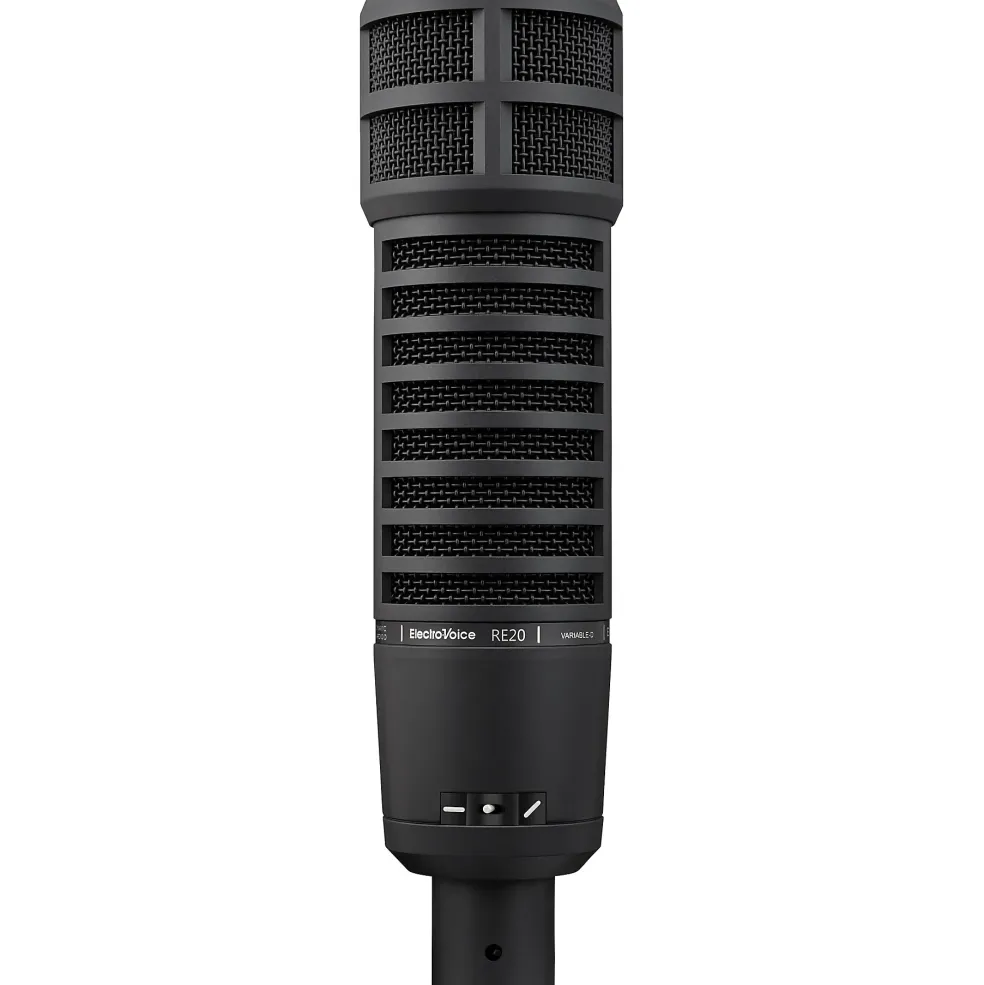 Electro-Voice RE20 Dynamic Broadcast Microphone With Variable-D Black
