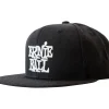 Ernie Ball Black Cap w/ White Ernie Ball Logo