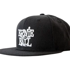 Ernie Ball Black Cap w/ White Ernie Ball Logo