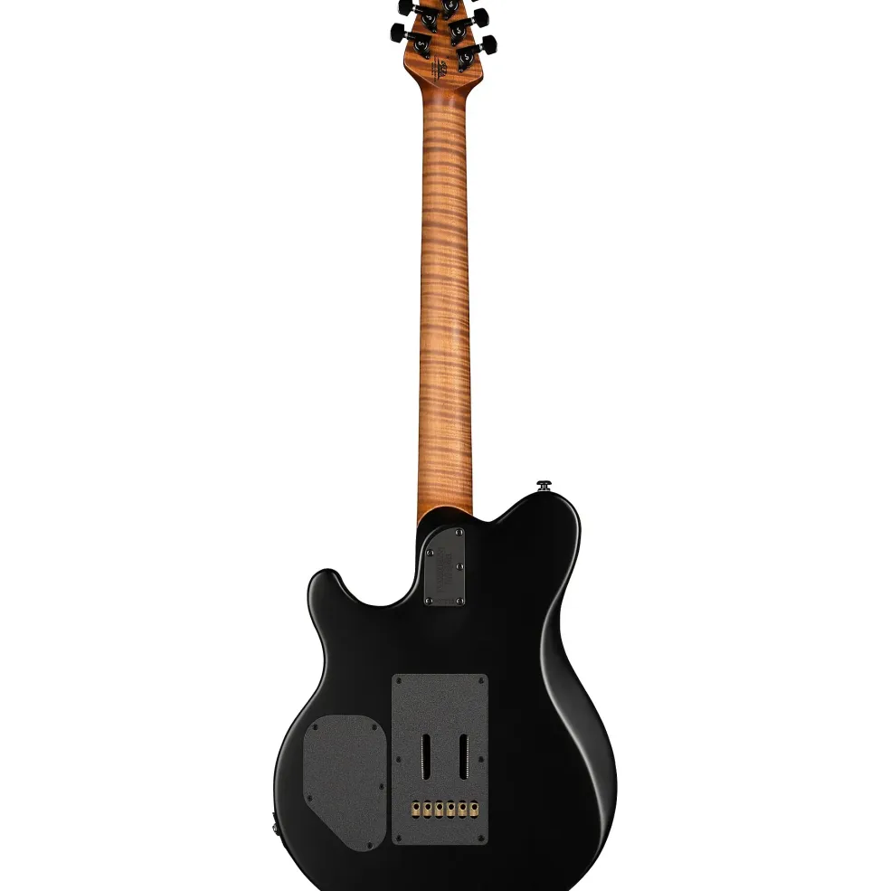 Ernie Ball Music Man Axis Super Sport Flame Top (satin) Electric Guitar Charcoal Cloud