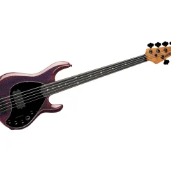 Ernie Ball Music Man DarkRay 5 H Ebony Fingerboard 5-String Electric Bass Dark Rainbow