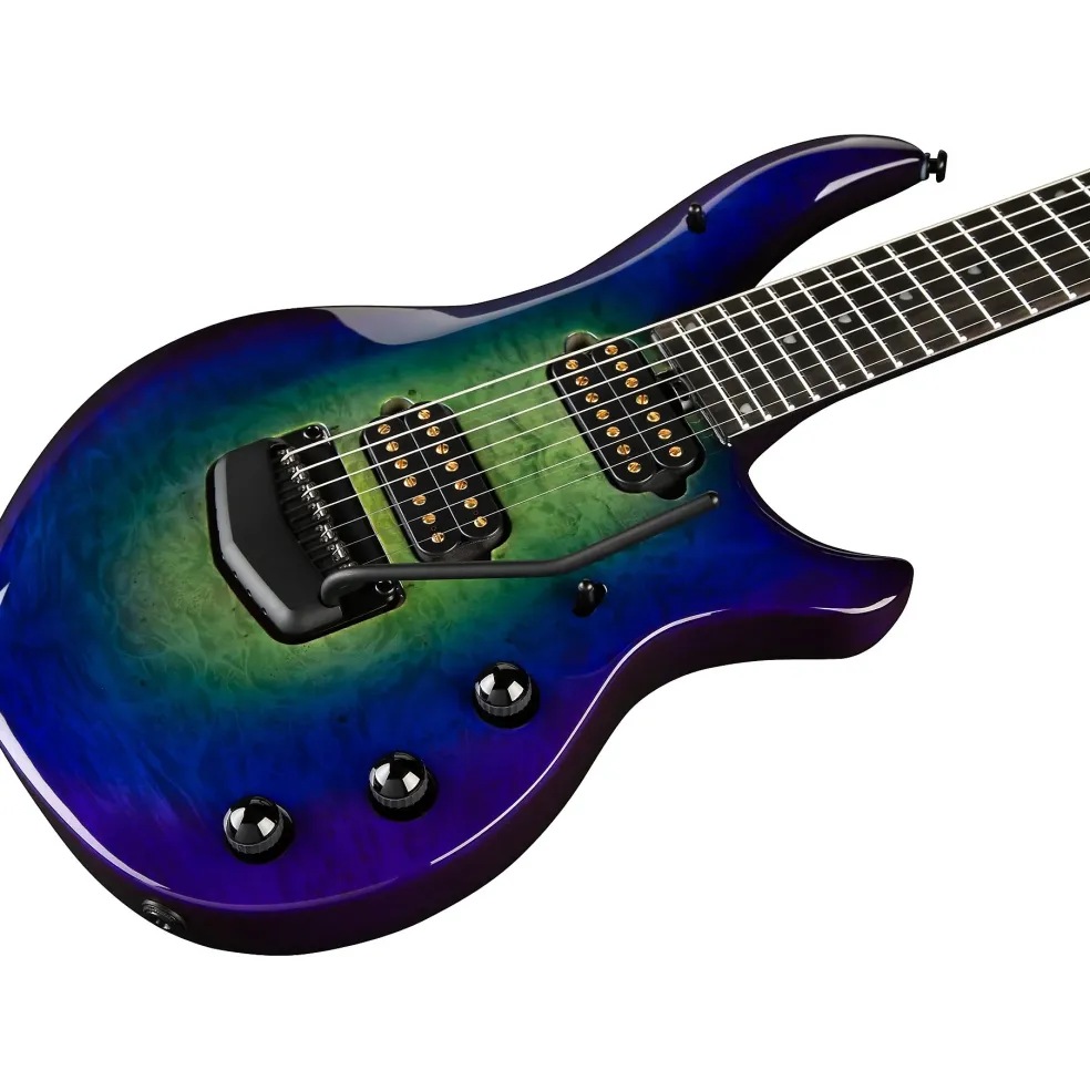 Ernie Ball Music Man John Petrucci BFR Majesty 7 Quilt Top 7-String Electric Guitar Arctic Aurora