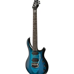Ernie Ball Music Man John Petrucci Majesty 7 Electric Guitar Blue Silk
