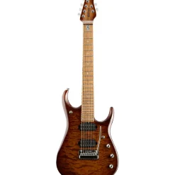 Ernie Ball Music Man JP15 Roasted Quilt Maple Top 7-String Electric Guitar Sahara Burst