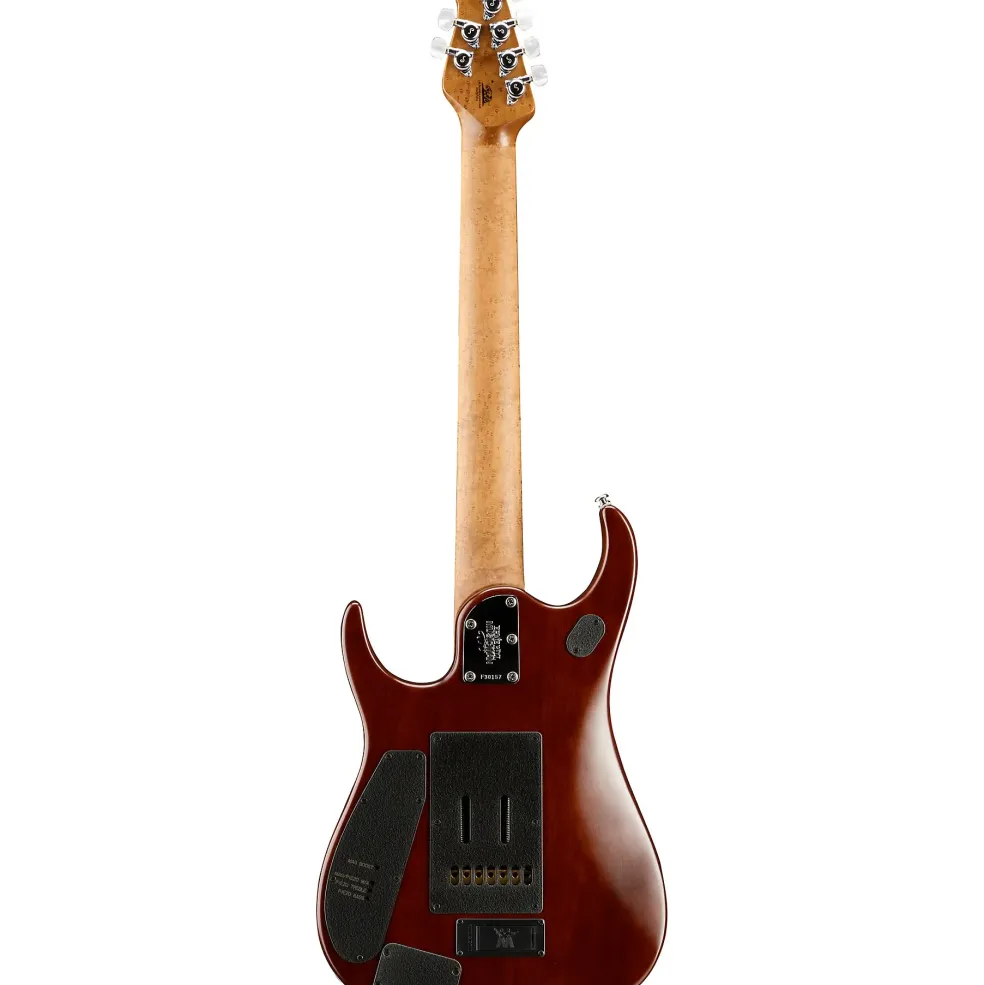 Ernie Ball Music Man JP15 Roasted Quilt Maple Top 7-String Electric Guitar Sahara Burst