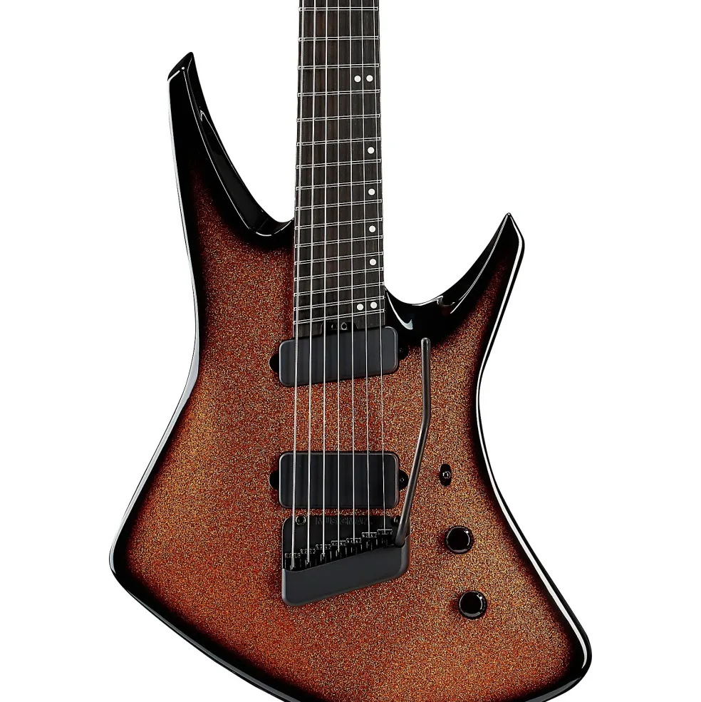 Ernie Ball Music Man Kaizen 7-String Electric Guitar Ember Burst