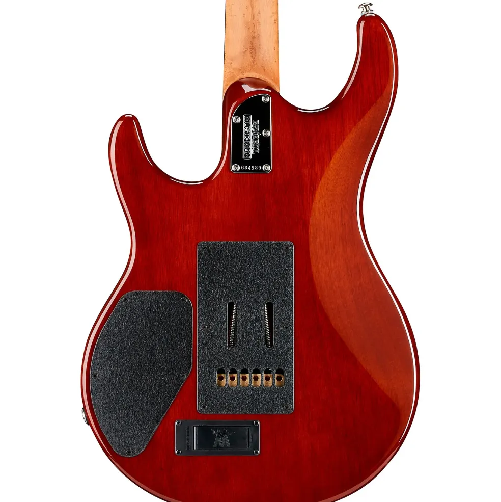 Ernie Ball Music Man Luke 3 HH Quilt Maple Top Rosewood Fingerboard Electric Guitar Luscious Green