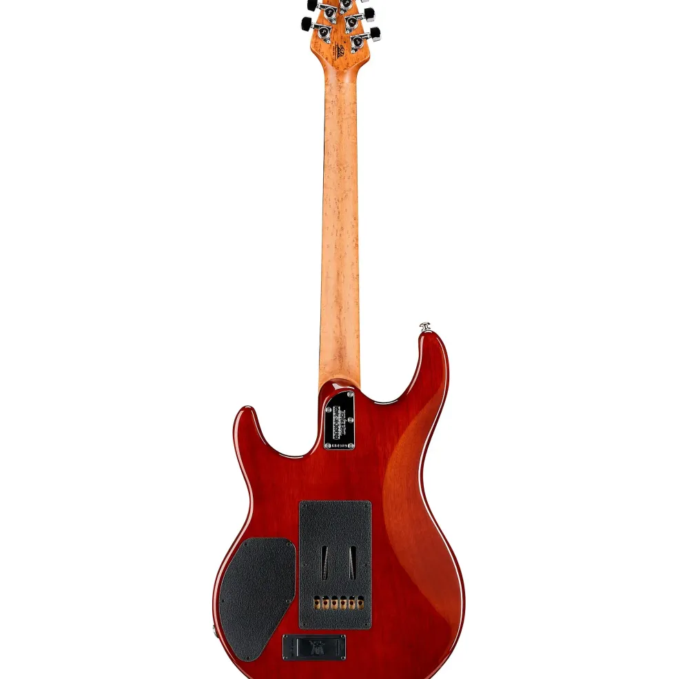 Ernie Ball Music Man Luke 3 HH Quilt Maple Top Rosewood Fingerboard Electric Guitar Luscious Green