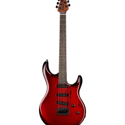 Ernie Ball Music Man Luke 4 SSS Electric Guitar Scoville Red