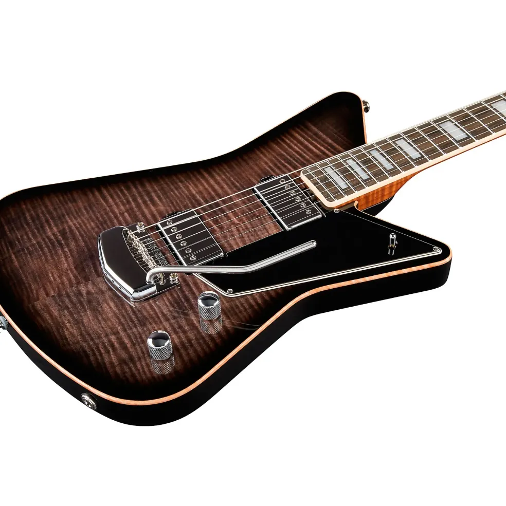 Ernie Ball Music Man Mariposa BFR Electric Guitar Trans Black