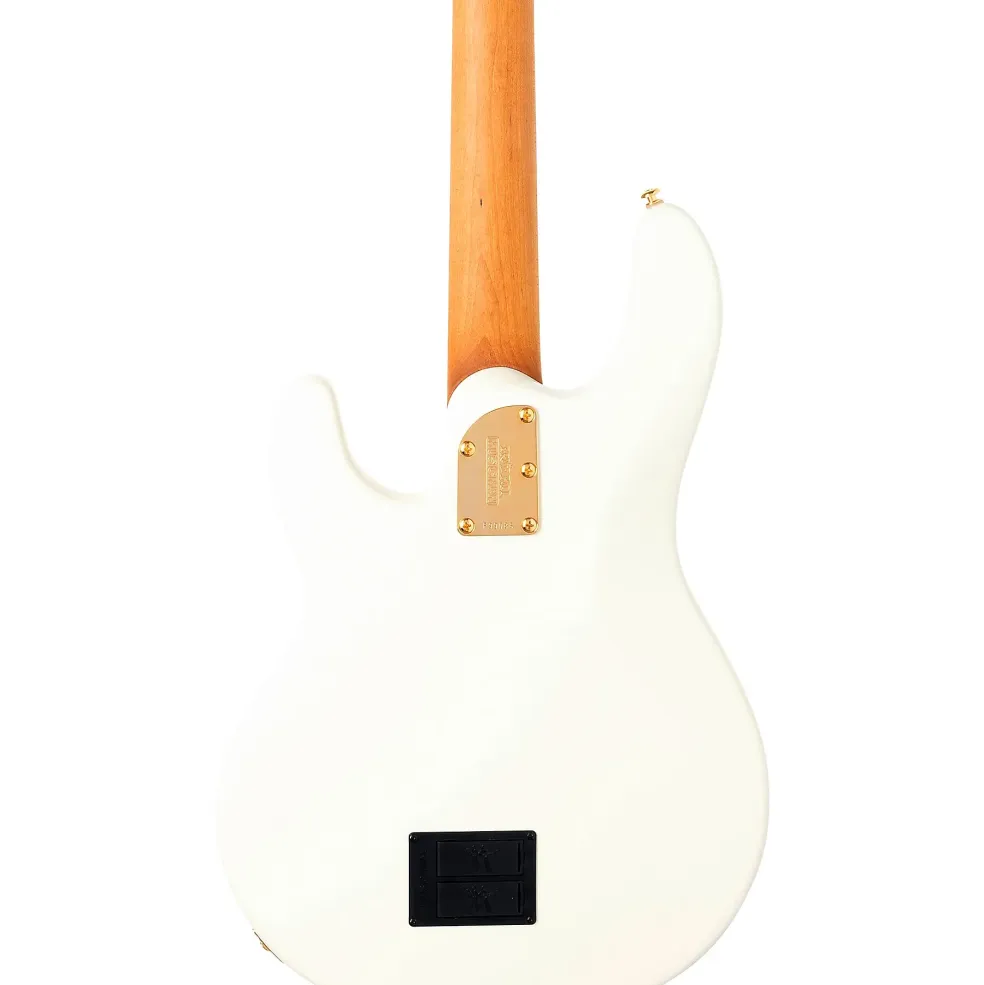 Ernie Ball Music Man StingRay Special H Electric Bass Guitar Ivory White