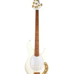Ernie Ball Music Man StingRay Special H Electric Bass Guitar Ivory White