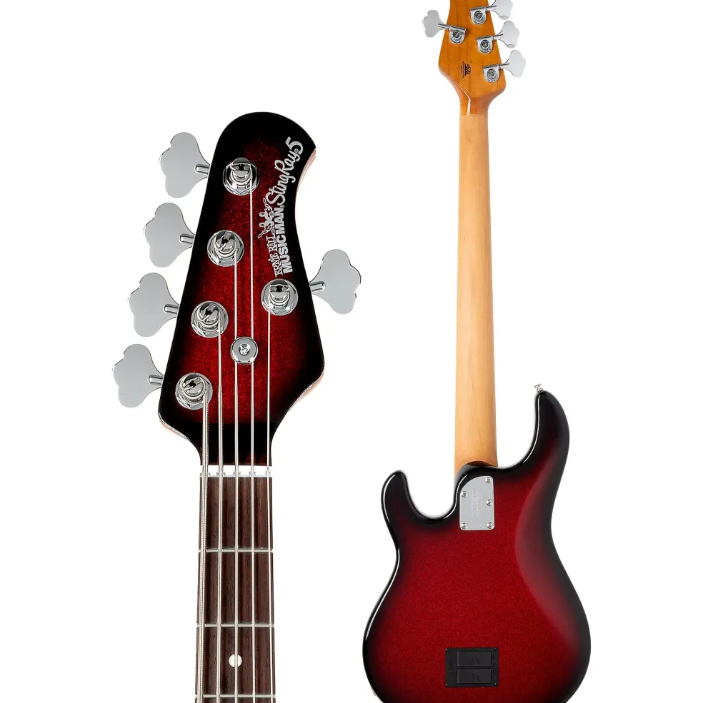 Ernie Ball Music Man StingRay 5 Special HH Electric Bass Burnt Apple