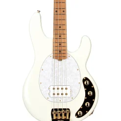 Ernie Ball Music Man Stingray Special 4 H Limited-Edition Roasted Maple Fingerboard Electric Bass Ivory White