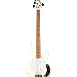 Ernie Ball Music Man Stingray Special 4 H Limited-Edition Roasted Maple Fingerboard Electric Bass Ivory White