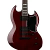 ESP E-II Viper Electric Guitar See-Thru Black Cherry Sunburst