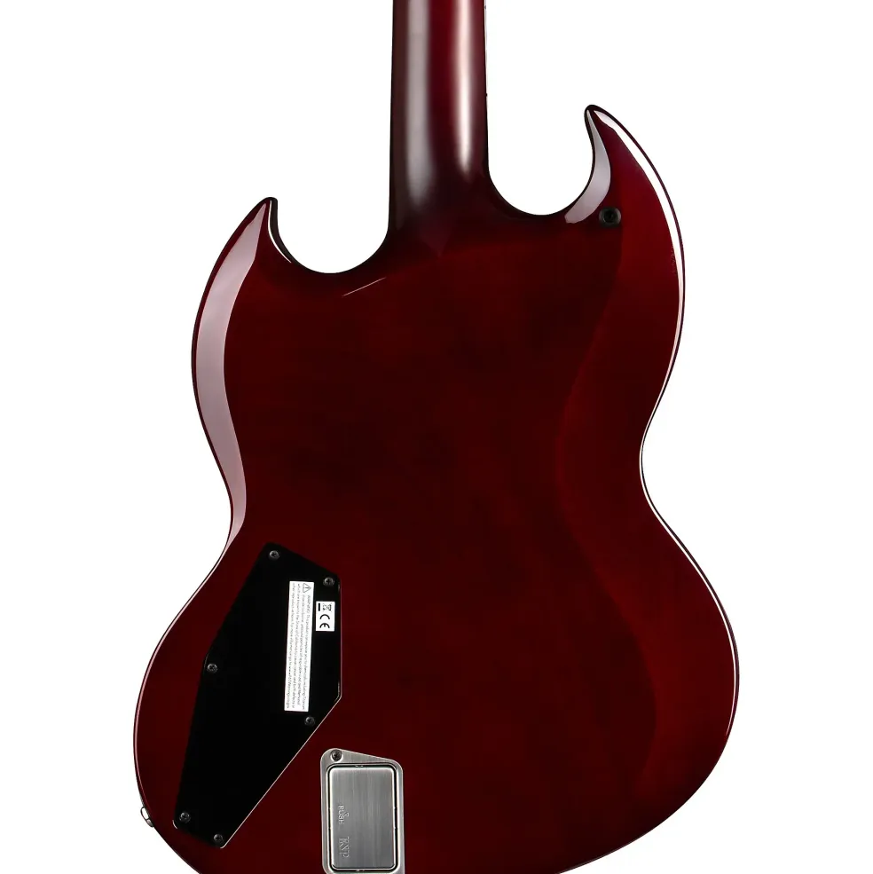 ESP E-II Viper Electric Guitar See-Thru Black Cherry Sunburst