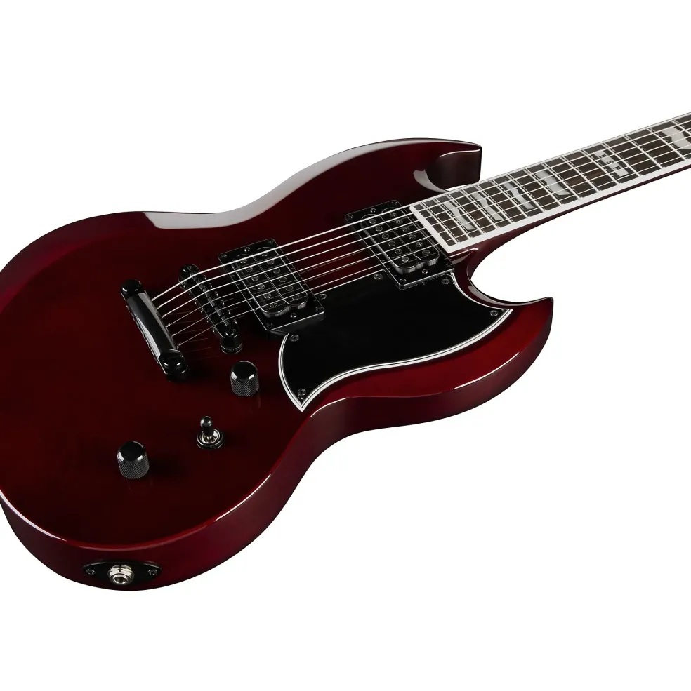 ESP E-II Viper Electric Guitar See-Thru Black Cherry Sunburst