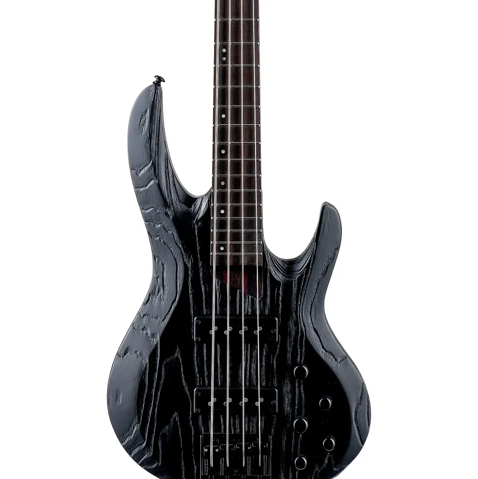 ESP LTD Mike Leon B-4 Electric Bass Guitar Black Blast