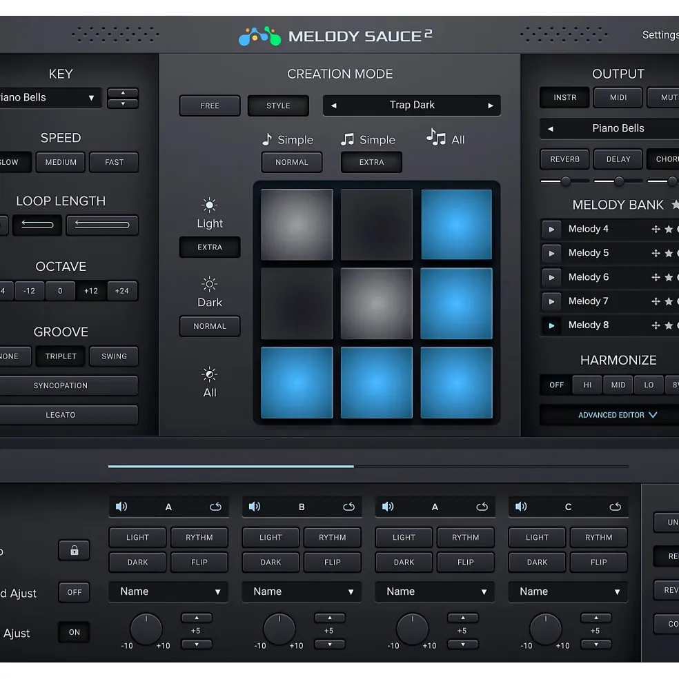 EvaBeat Melody Sauce 2 Plug-in: UPGRADE from Melody Sauce 1
