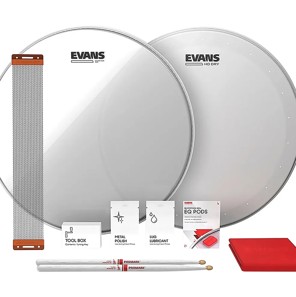 Evans HD Dry Snare Tune-Up Kit 14 in.