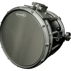 Evans Hybrid Marching Snare Drum Batter Head Gray 14 in.
