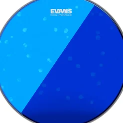 Evans Hydraulic Bass Drumhead Blue 22 in.
