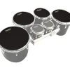 Evans MX Black Tenor Drumhead 4-Pack
