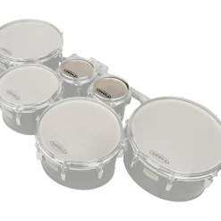 Evans MX Frost Tenor Drumhead 6" Shot 3-Pack