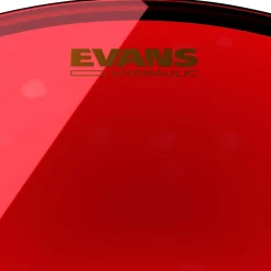 Evans Red Hydraulic Bass Drum Head 22 in.