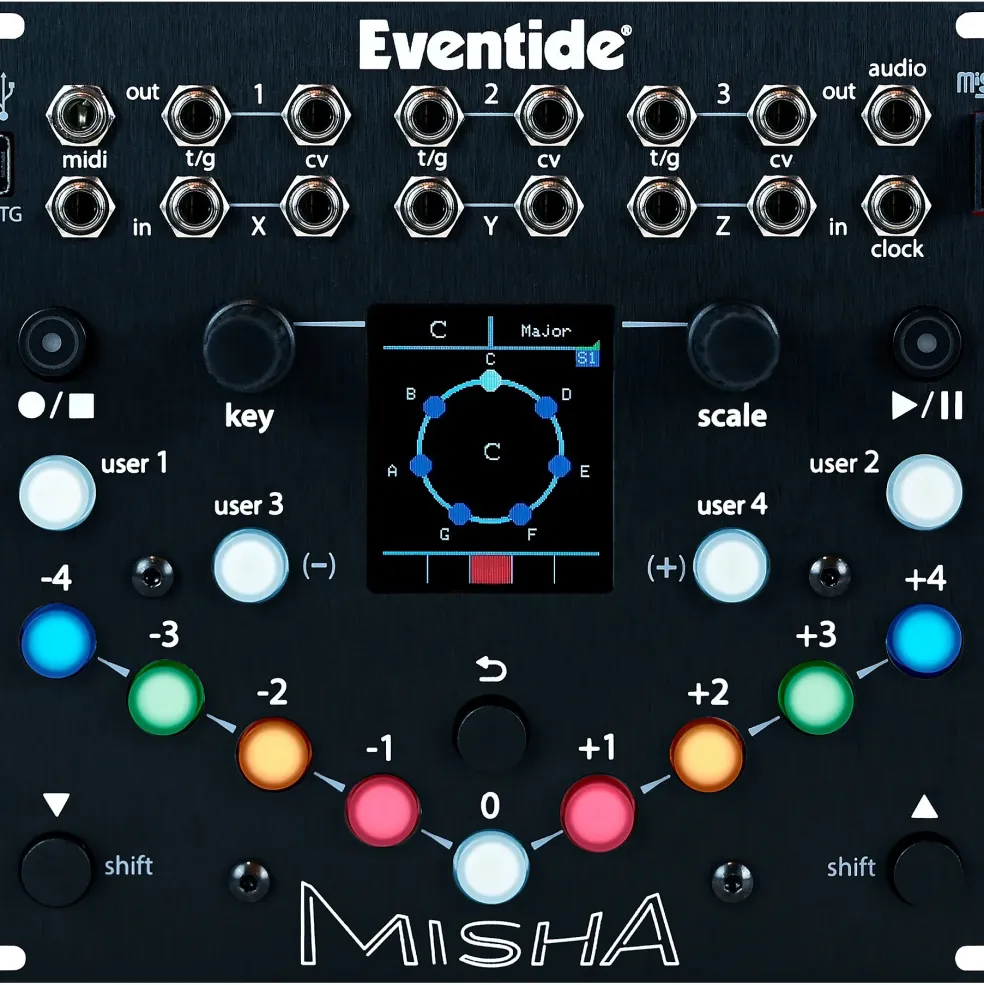 Eventide Misha Eurorack Instrument and Sequencer Module
