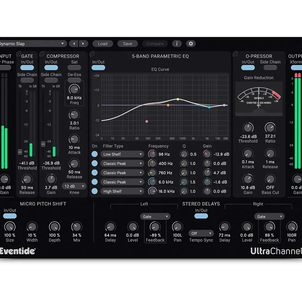 Eventide UltraChannel Native Plug-in Software Download