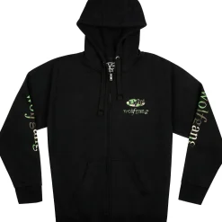 EVH Wolfgang Black and Camo Hoodie Medium Black