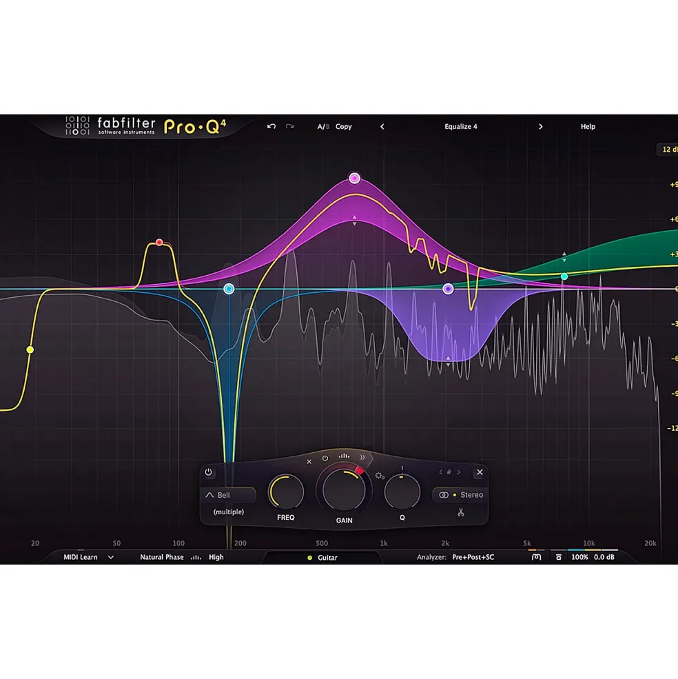 FabFilter Pro-Q 4 Equalizer Plug-in Software Download