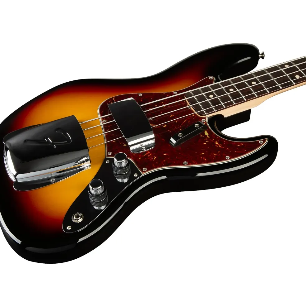 Fender Custom Shop 1960 Jazz Bass NOS Rosewood Fingerboard Time Machine Limited-Edition 3-Color Sunburst
