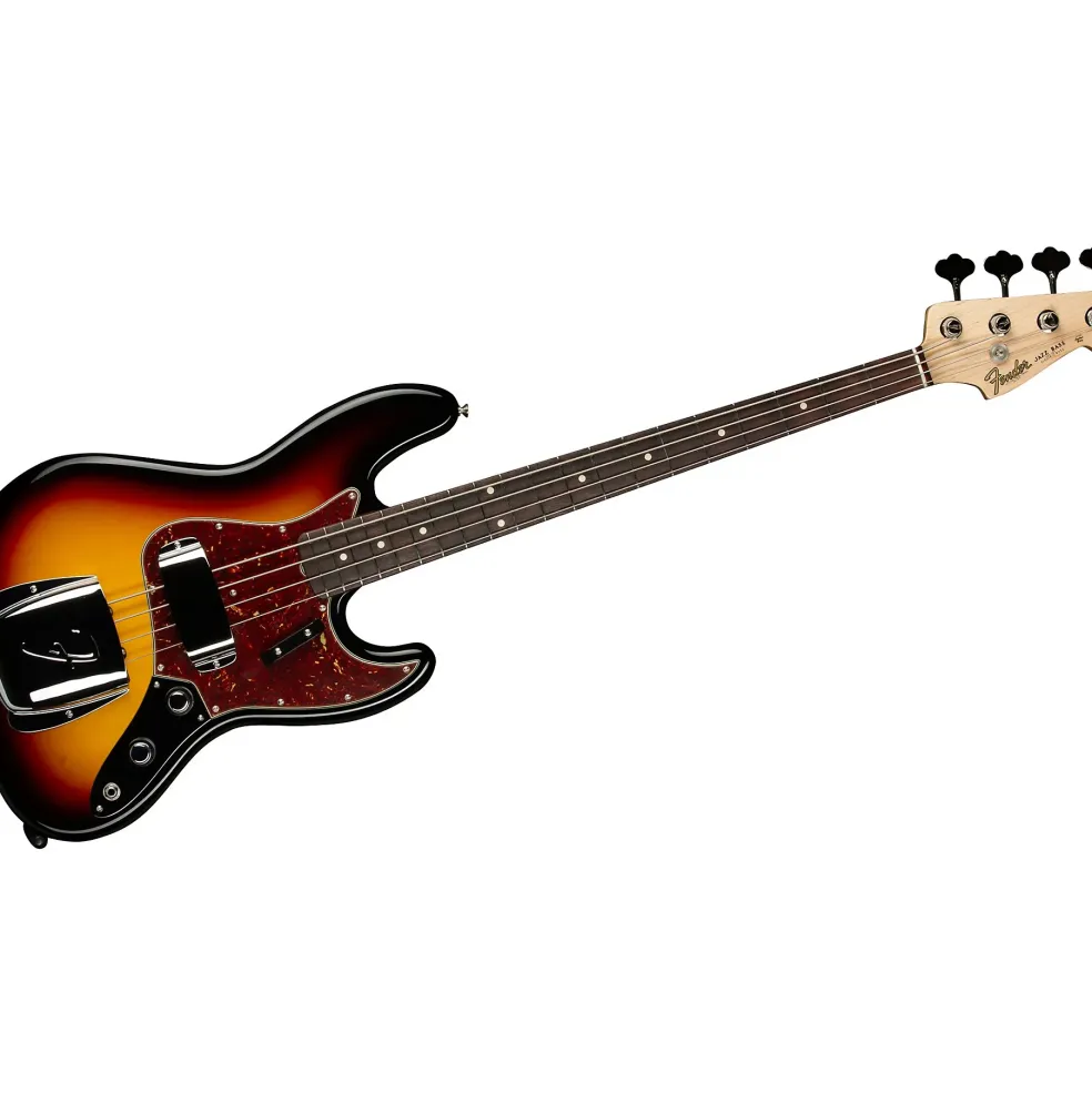 Fender Custom Shop 1960 Jazz Bass NOS Rosewood Fingerboard Time Machine Limited-Edition 3-Color Sunburst