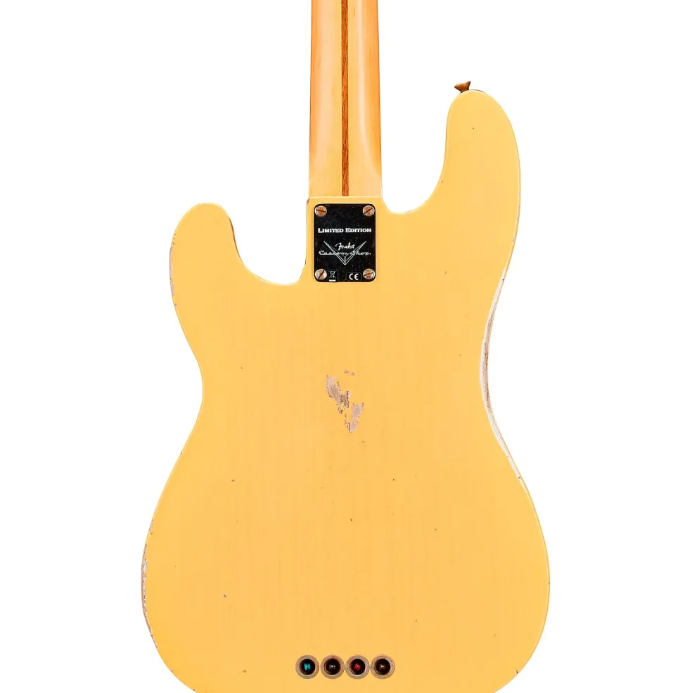 Fender Custom Shop 1951 Limited-Edition Precision Bass Heavy Relic Aged Nocaster Blonde