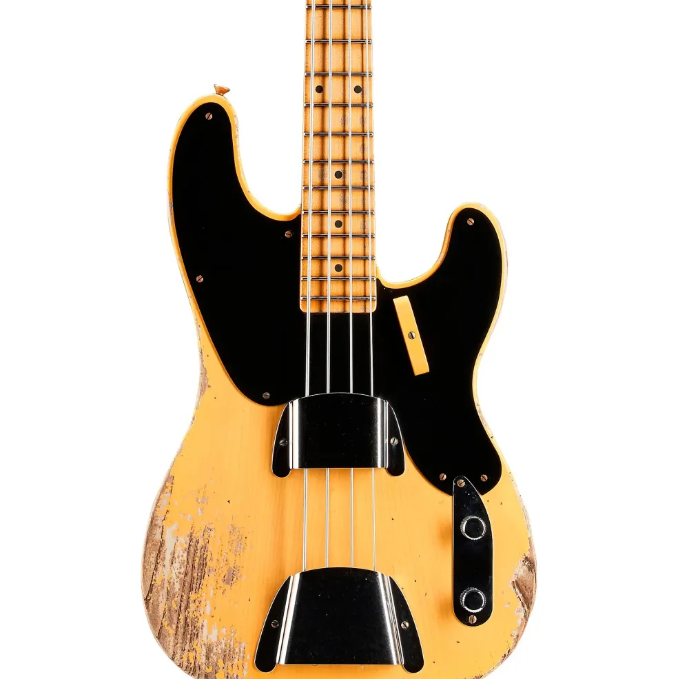 Fender Custom Shop 1951 Limited-Edition Precision Bass Heavy Relic Aged Nocaster Blonde
