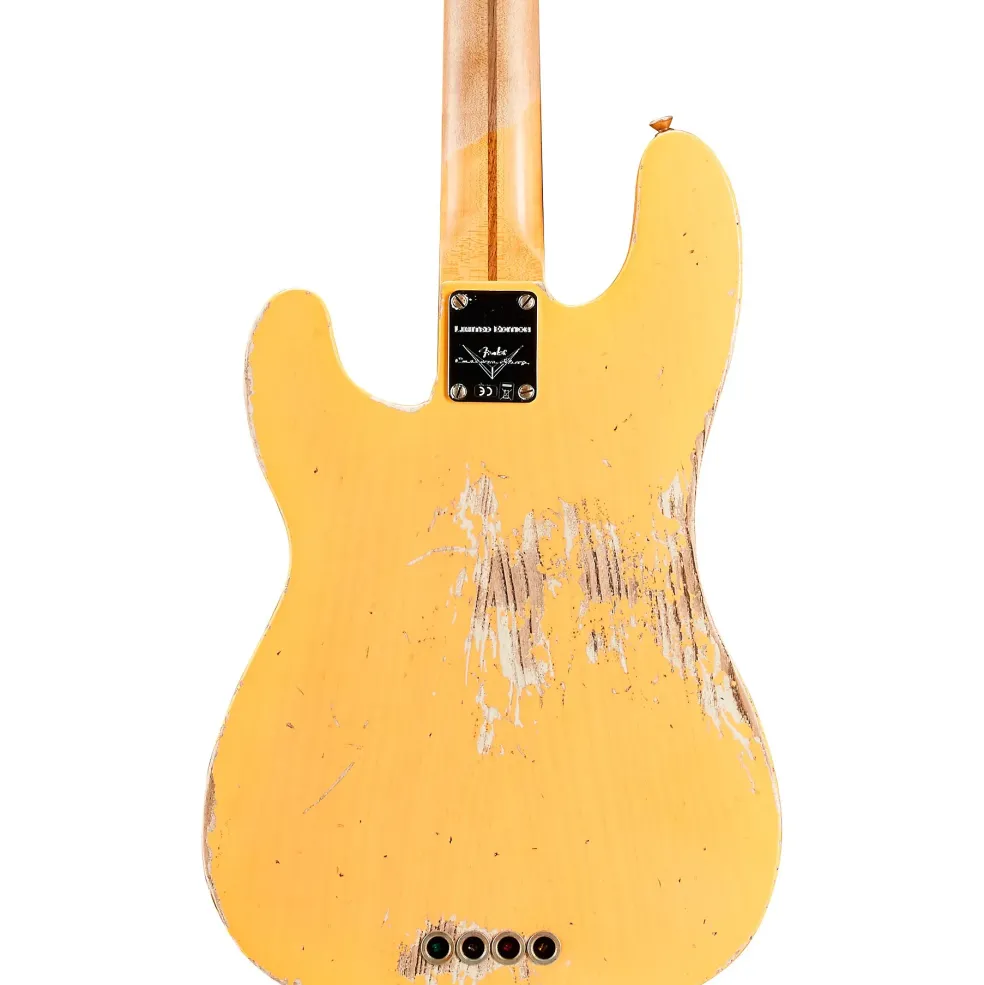 Fender Custom Shop 1951 Limited-Edition Precision Bass Heavy Relic Aged Nocaster Blonde