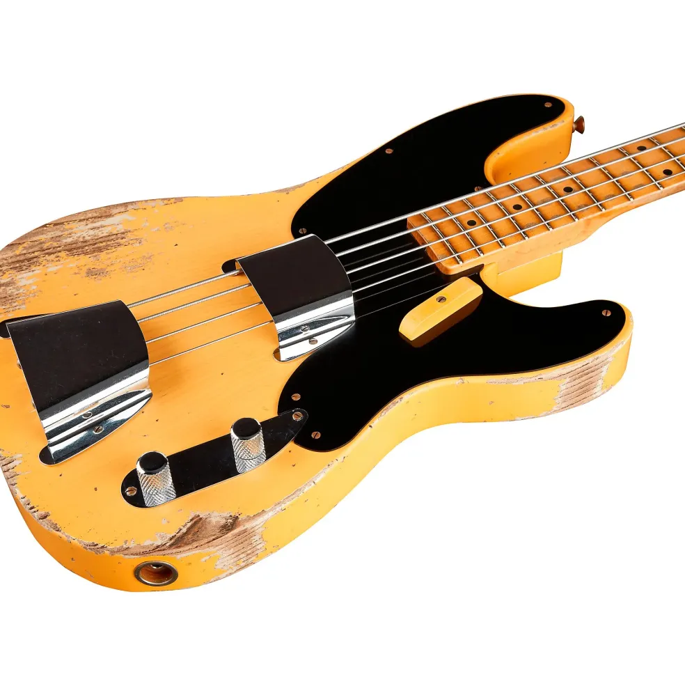 Fender Custom Shop 1951 Limited-Edition Precision Bass Heavy Relic Aged Nocaster Blonde