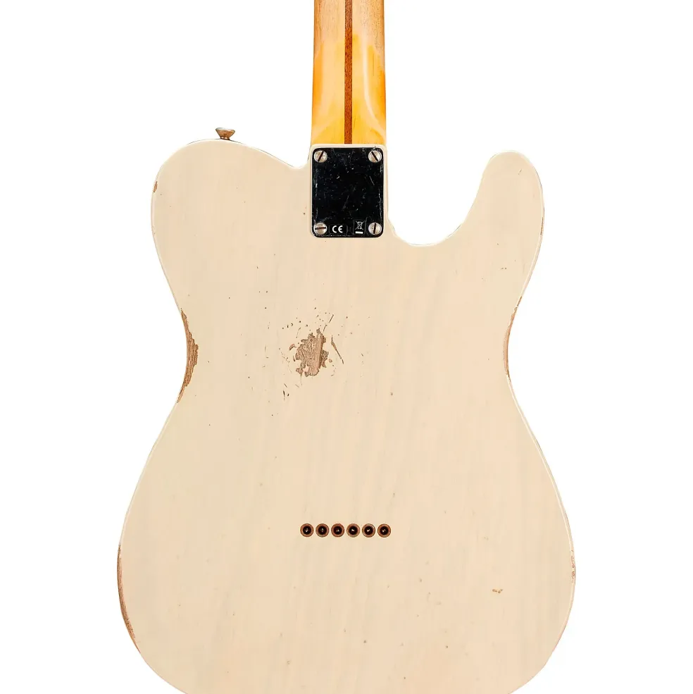 Fender Custom Shop 51 Nocaster Left-Handed Relic Electric Guitar Vintage Blonde