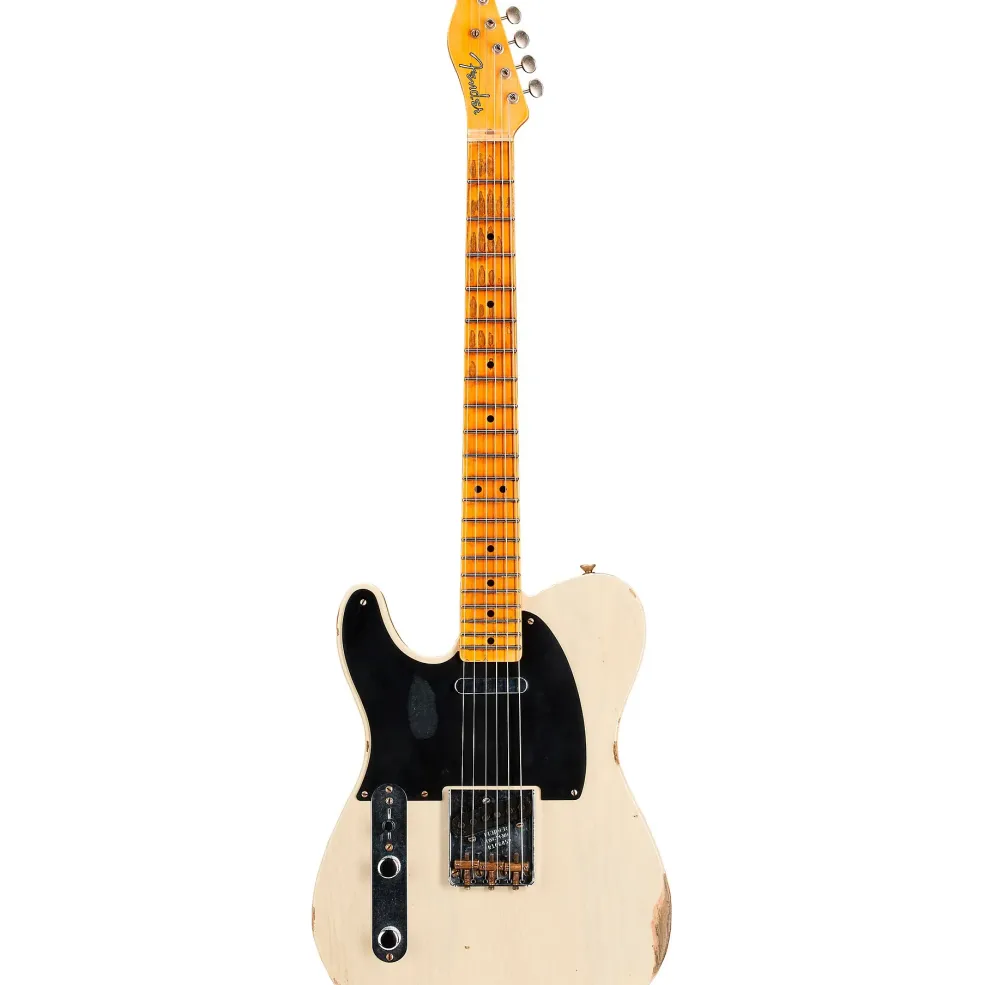 Fender Custom Shop 51 Nocaster Left-Handed Relic Electric Guitar Vintage Blonde