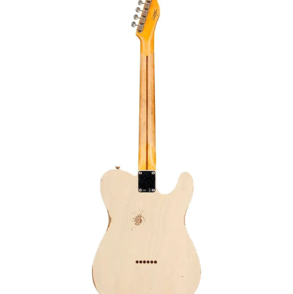 Fender Custom Shop 51 Nocaster Left-Handed Relic Electric Guitar Vintage Blonde