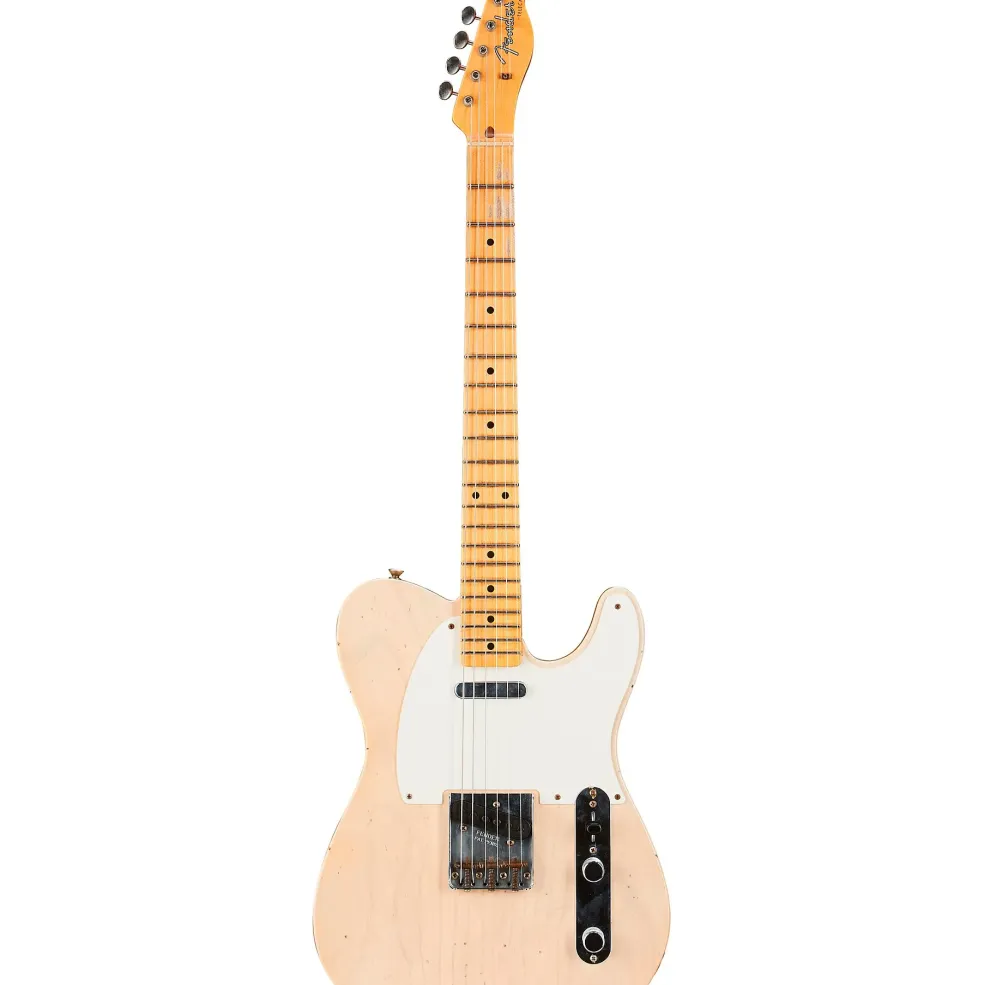 Fender Custom Shop '58 Telecaster Journeyman Relic Electric Guitar Aged White Blonde