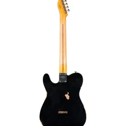 Fender Custom Shop '59 Telecaster Custom Relic Maple Electric Guitar Aged Black