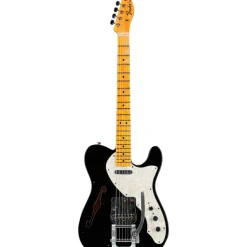 Fender Custom Shop '68 Telecaster Thinline Journeyman Relic Electric Guitar Aged Black