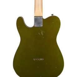 Fender Custom Shop 1963 Telecaster Custom Journeyman Relic Electric Guitar Masterbuilt by Paul Waller Aged Cadillac Green